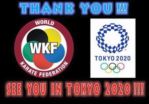 olympia karate tokyo 2020 see you